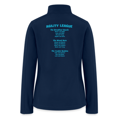 THEIR PLACE - TEAMS Women’s Soft Shell Jacket - navy