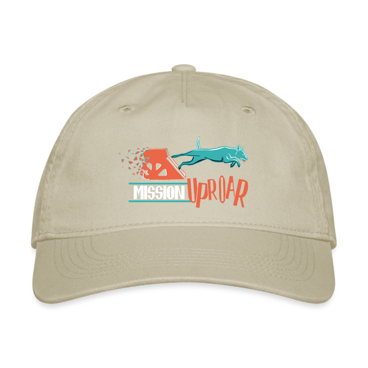 MISSION UPROAR Organic Baseball Cap - khaki
