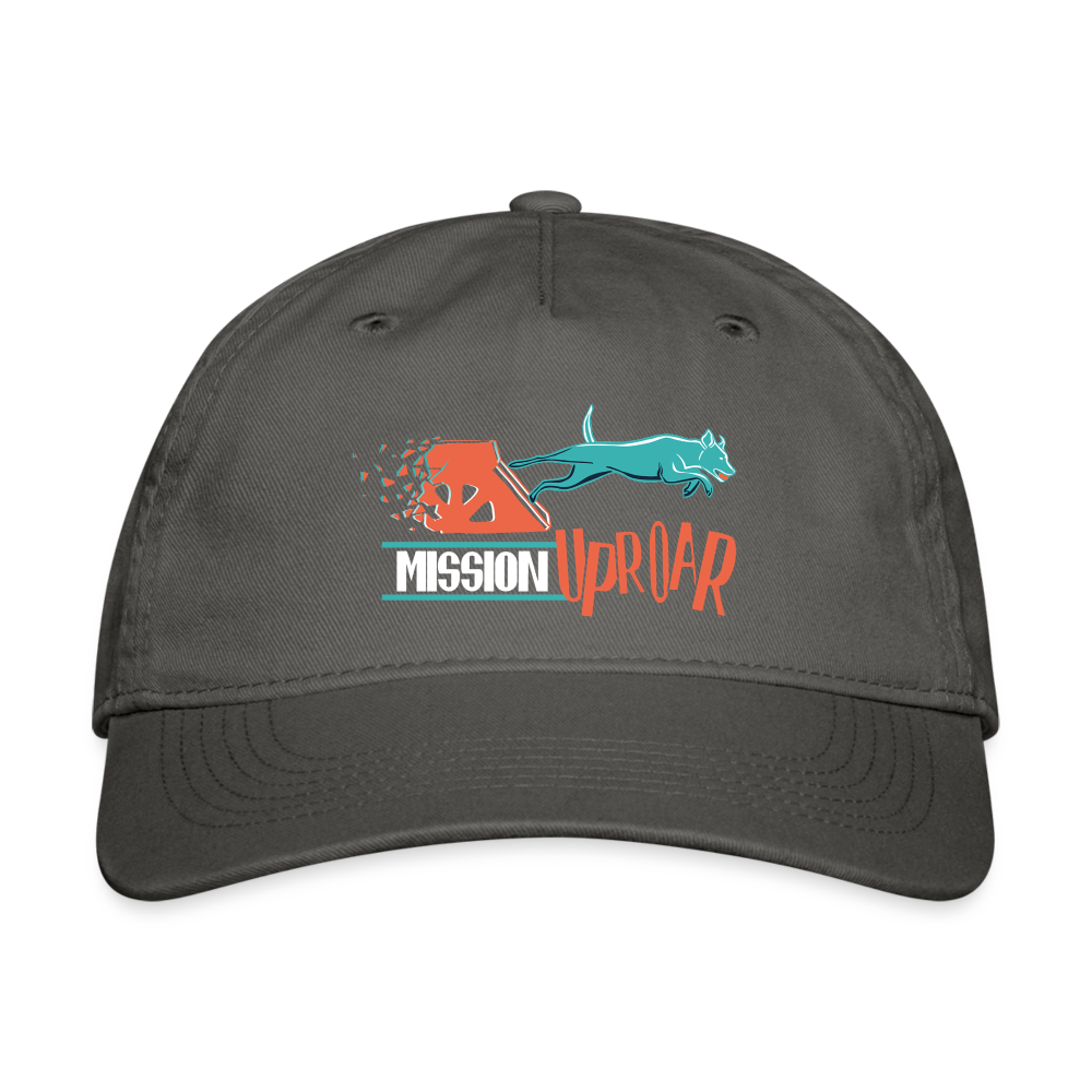 MISSION UPROAR Organic Baseball Cap - charcoal