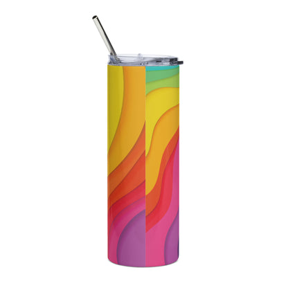 Rainbow Stainless steel tumbler