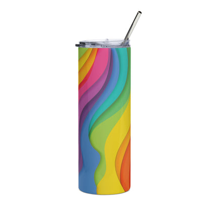 Rainbow Stainless steel tumbler