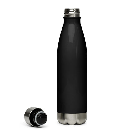 Dogs Gone Dancin' Stainless steel water bottle - Black