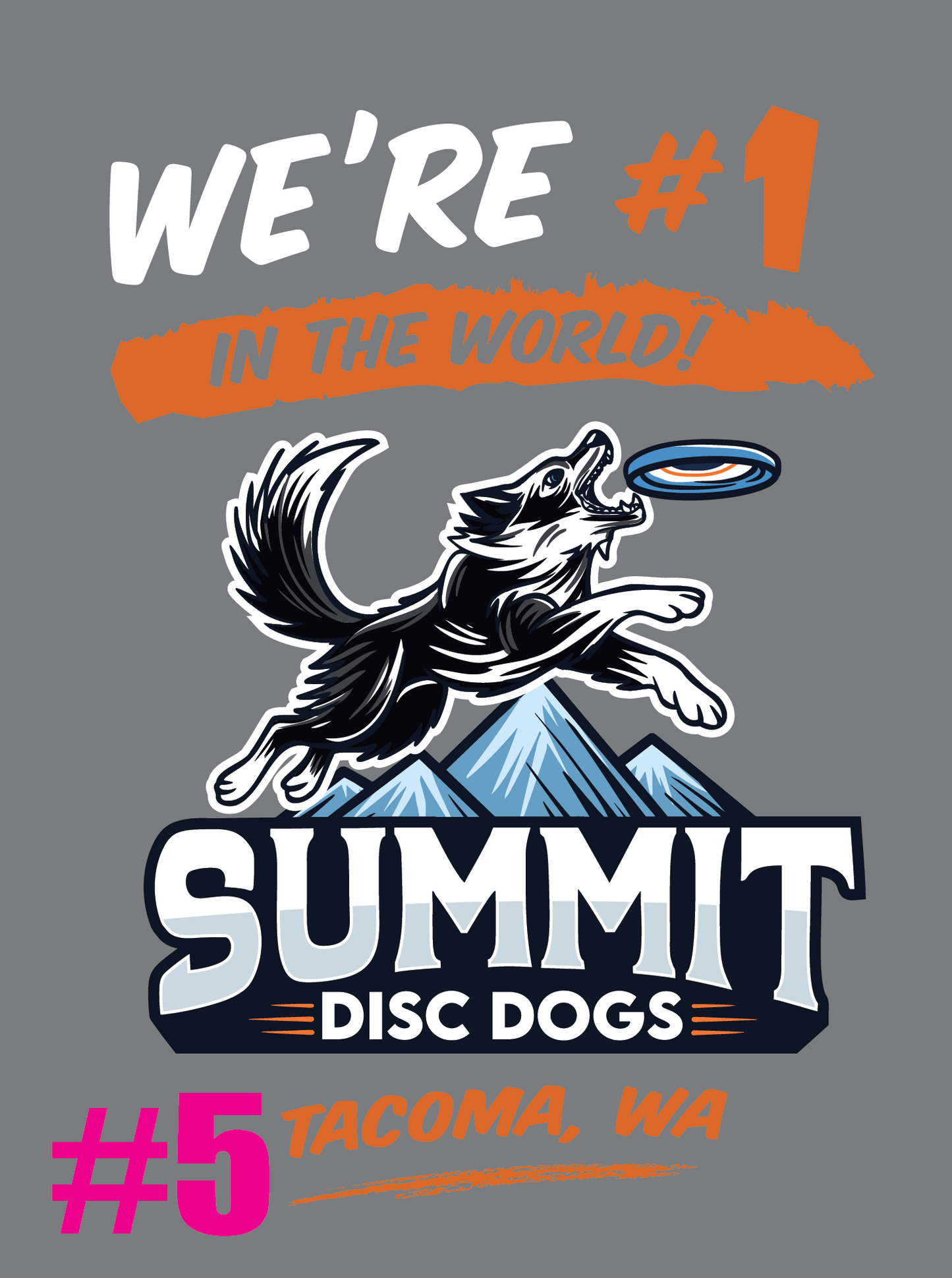 WORLD CHAMPS - SUMMIT DISC DOGS - SHIRTS