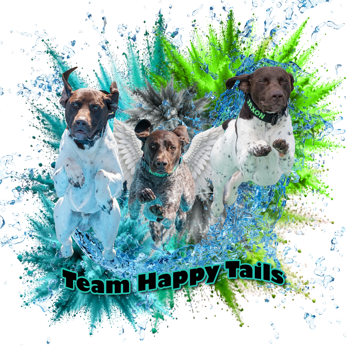 T-Shirts & More!  TEAM HAPPY TAILS