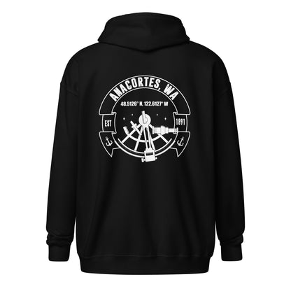 ANACORTES COORDINATES  Unisex Zip Hoodie