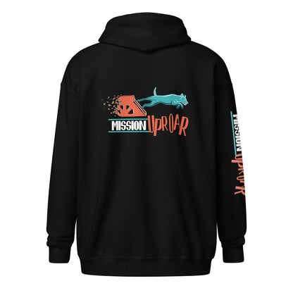 MISSION UPROAR 2 Heavy blend zip hoodie