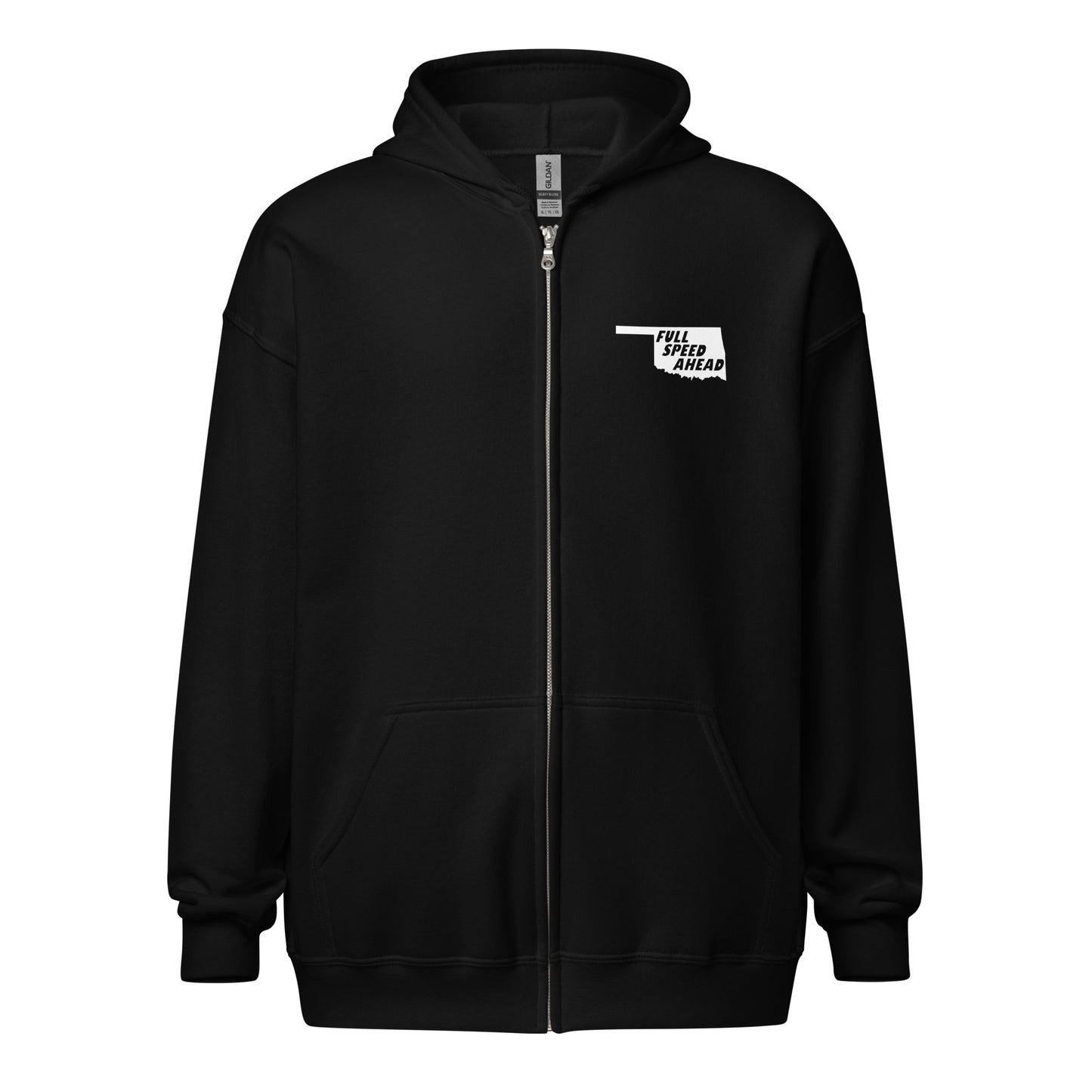 FULL SPEED AHEAD Unisex heavy blend zip hoodie