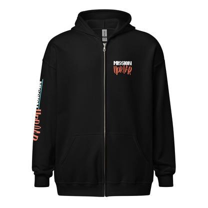 MISSION UPROAR 2 Heavy blend zip hoodie
