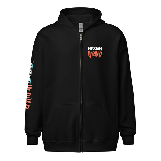 MISSION UPROAR 2 Heavy blend zip hoodie