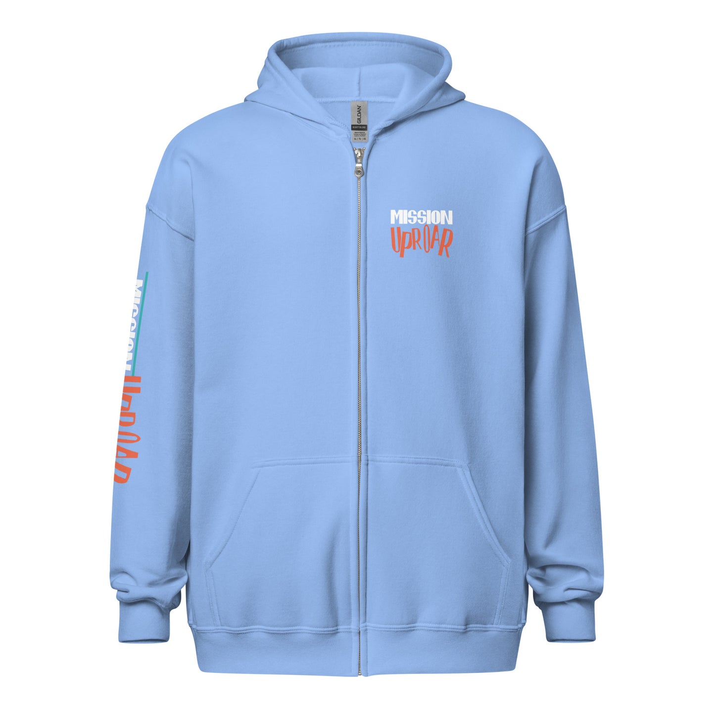 MISSION UPROAR 2 Heavy blend zip hoodie
