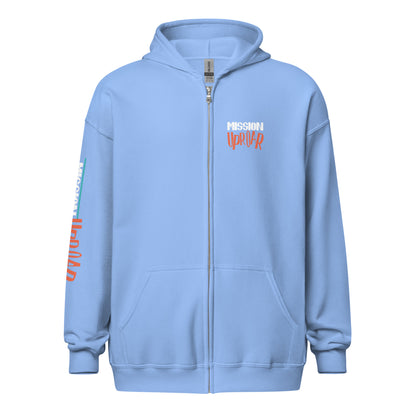 MISSION UPROAR 2 Heavy blend zip hoodie