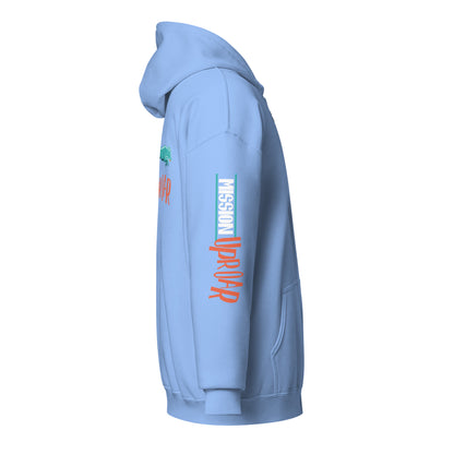 MISSION UPROAR 2 Heavy blend zip hoodie