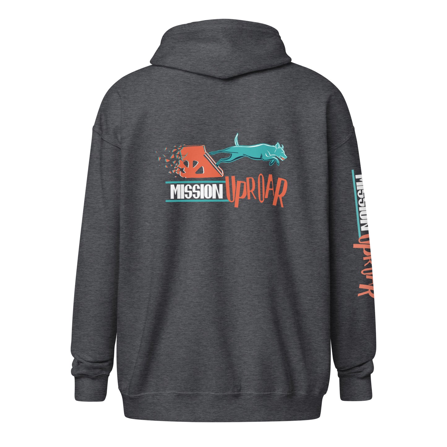 MISSION UPROAR 2 Heavy blend zip hoodie