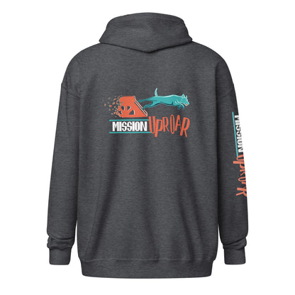 MISSION UPROAR 2 Heavy blend zip hoodie