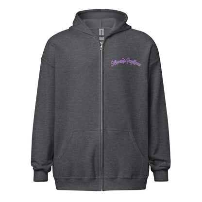 Silhouette Papillons Unisex heavy blend zip hoodie