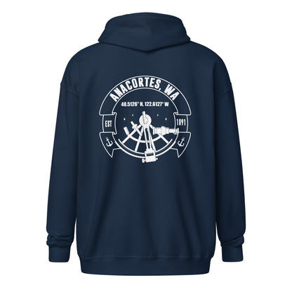 ANACORTES COORDINATES  Unisex Zip Hoodie