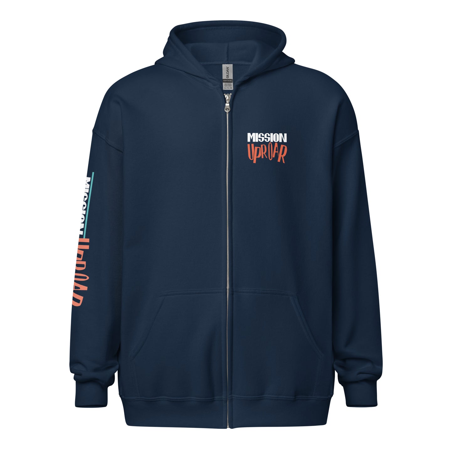 MISSION UPROAR 2 Heavy blend zip hoodie