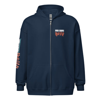 MISSION UPROAR 2 Heavy blend zip hoodie