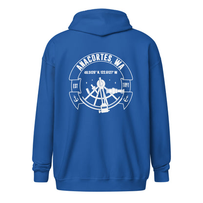 ANACORTES COORDINATES  Unisex Zip Hoodie