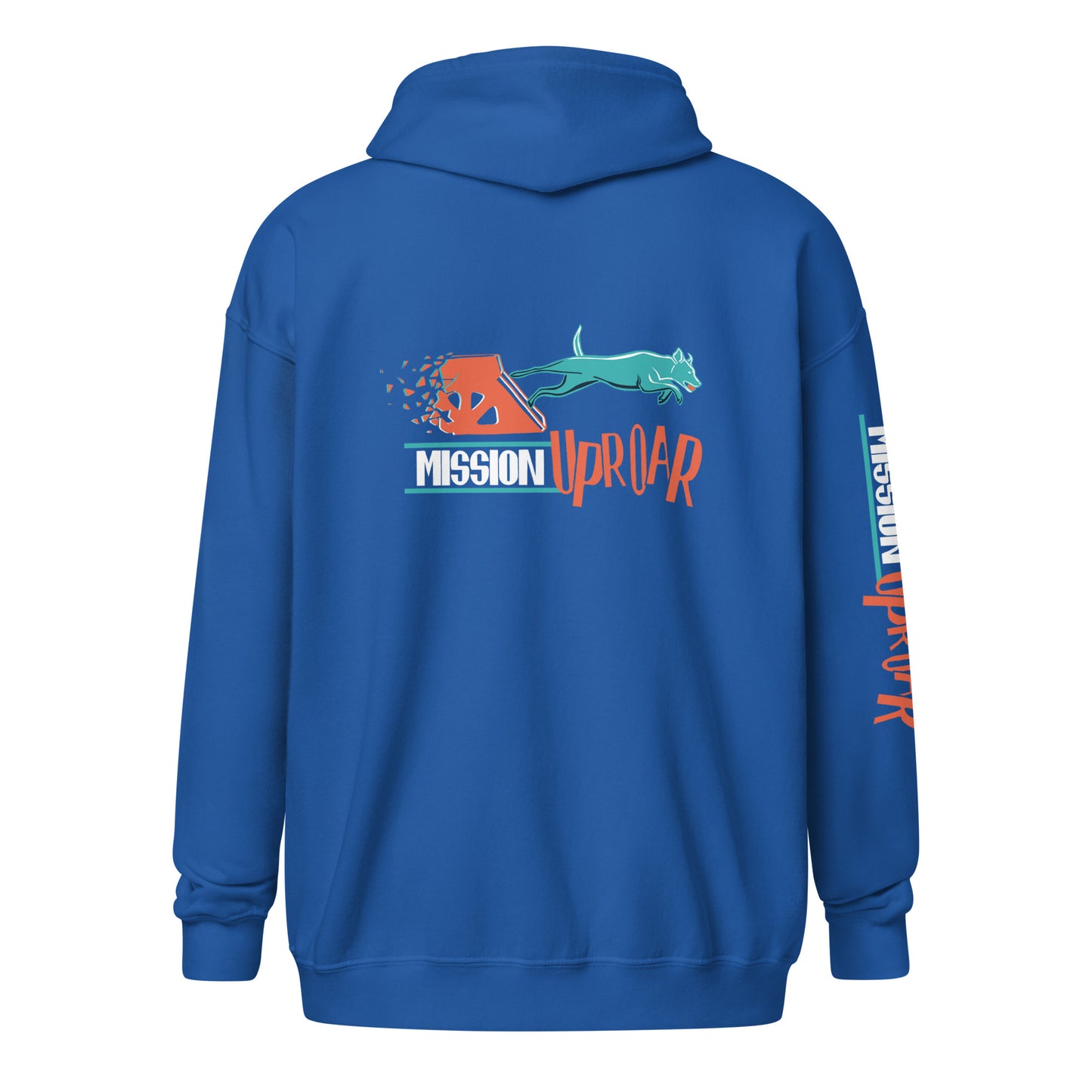 MISSION UPROAR 2 Heavy blend zip hoodie