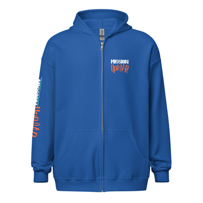 MISSION UPROAR 2 Heavy blend zip hoodie