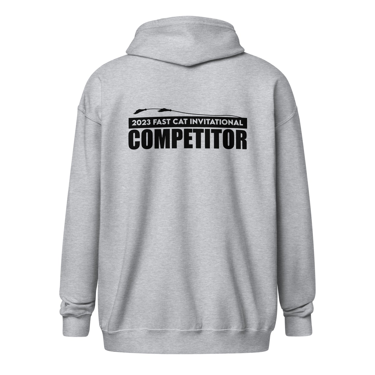 2023 FAST CAT COMPETITOR Unisex heavy blend zip hoodie