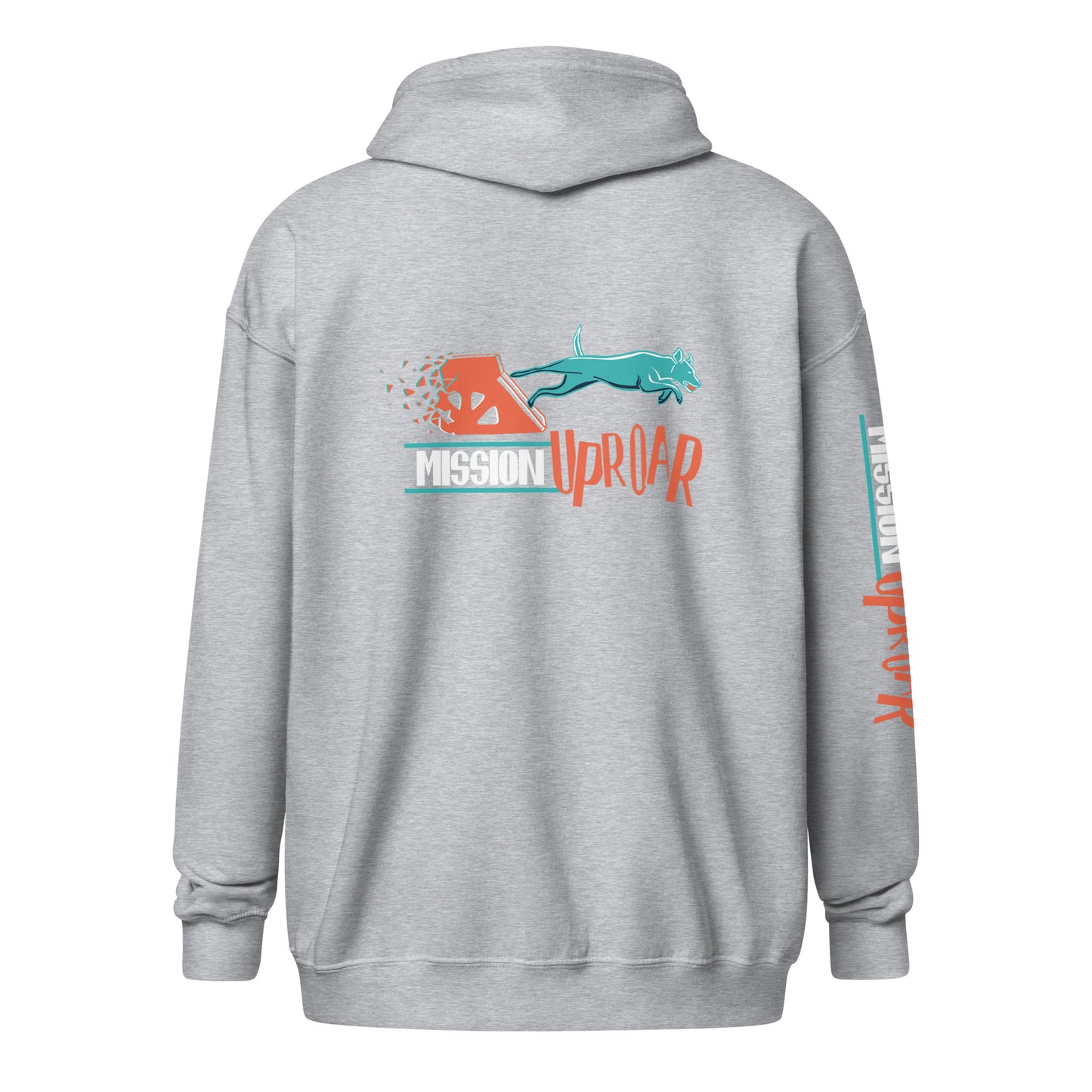 MISSION UPROAR 2 Heavy blend zip hoodie