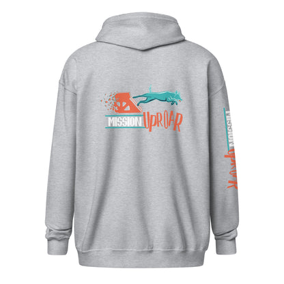 MISSION UPROAR 2 Heavy blend zip hoodie