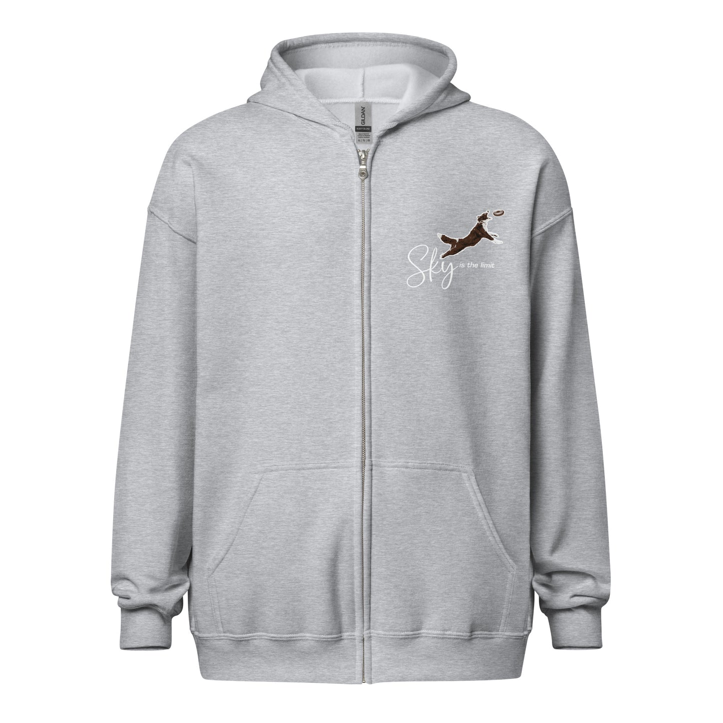 WOOF CREEK Unisex heavy blend zip hoodie