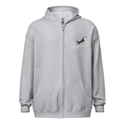 WOOF CREEK Unisex heavy blend zip hoodie