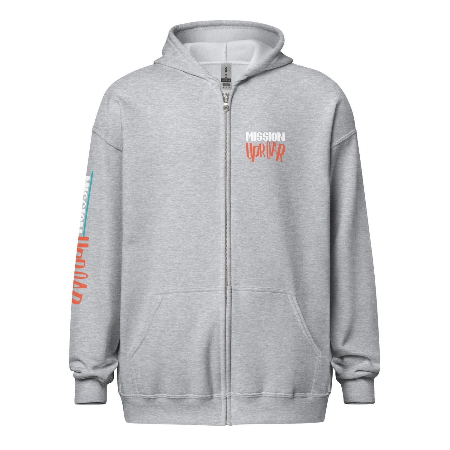 MISSION UPROAR 2 Heavy blend zip hoodie