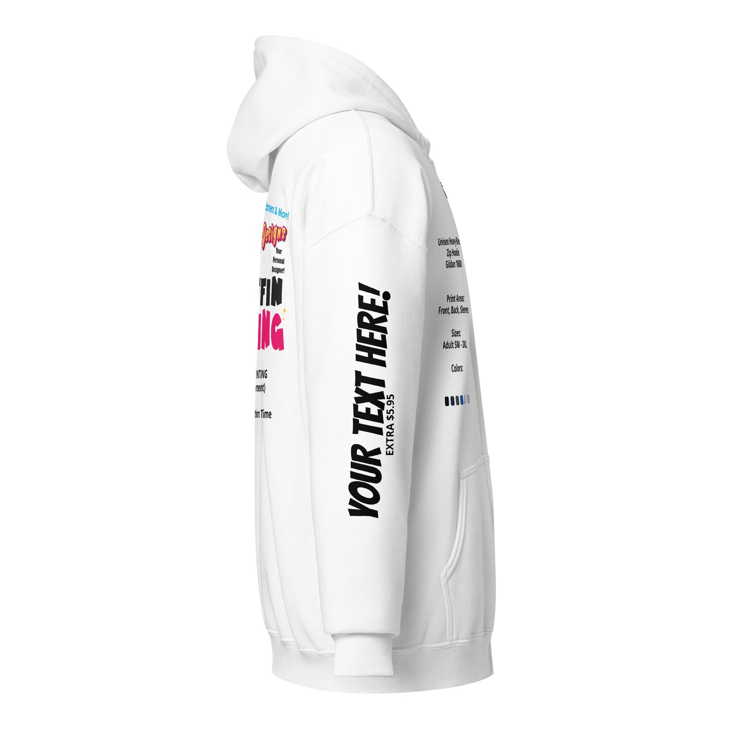 CATALOG Unisex heavy blend zip hoodie