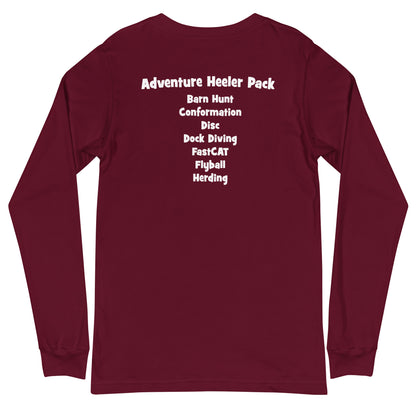 Adventure Heelers Unisex Long Sleeve Tee