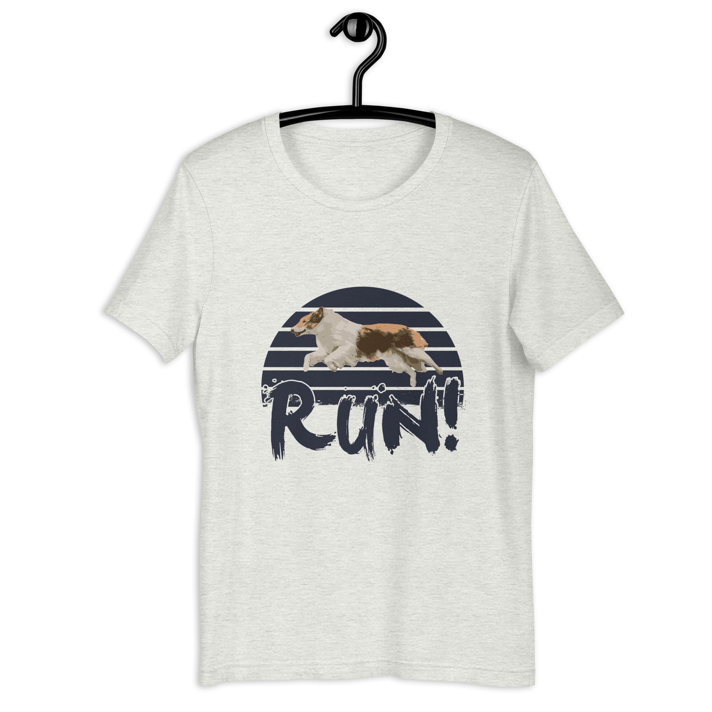 RUN! - COLLIE - Unisex t-shirt