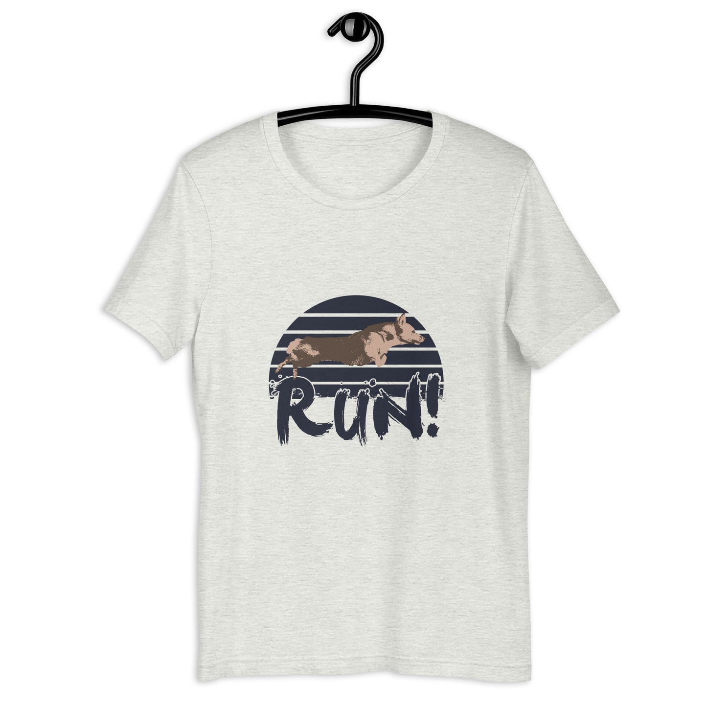 RUN! CORGI - Unisex t-shirt