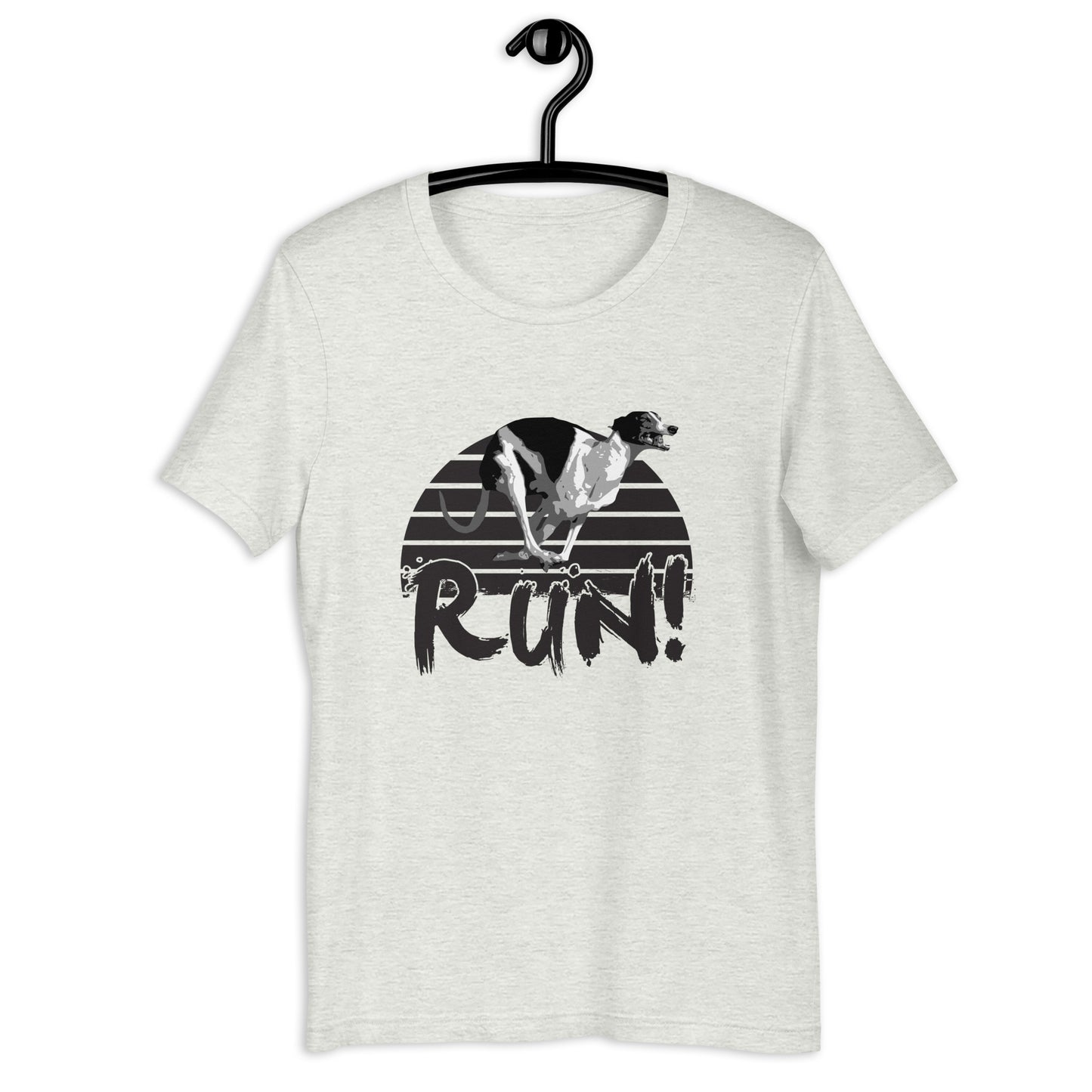 RUN! WHIPPET - Unisex t-shirt