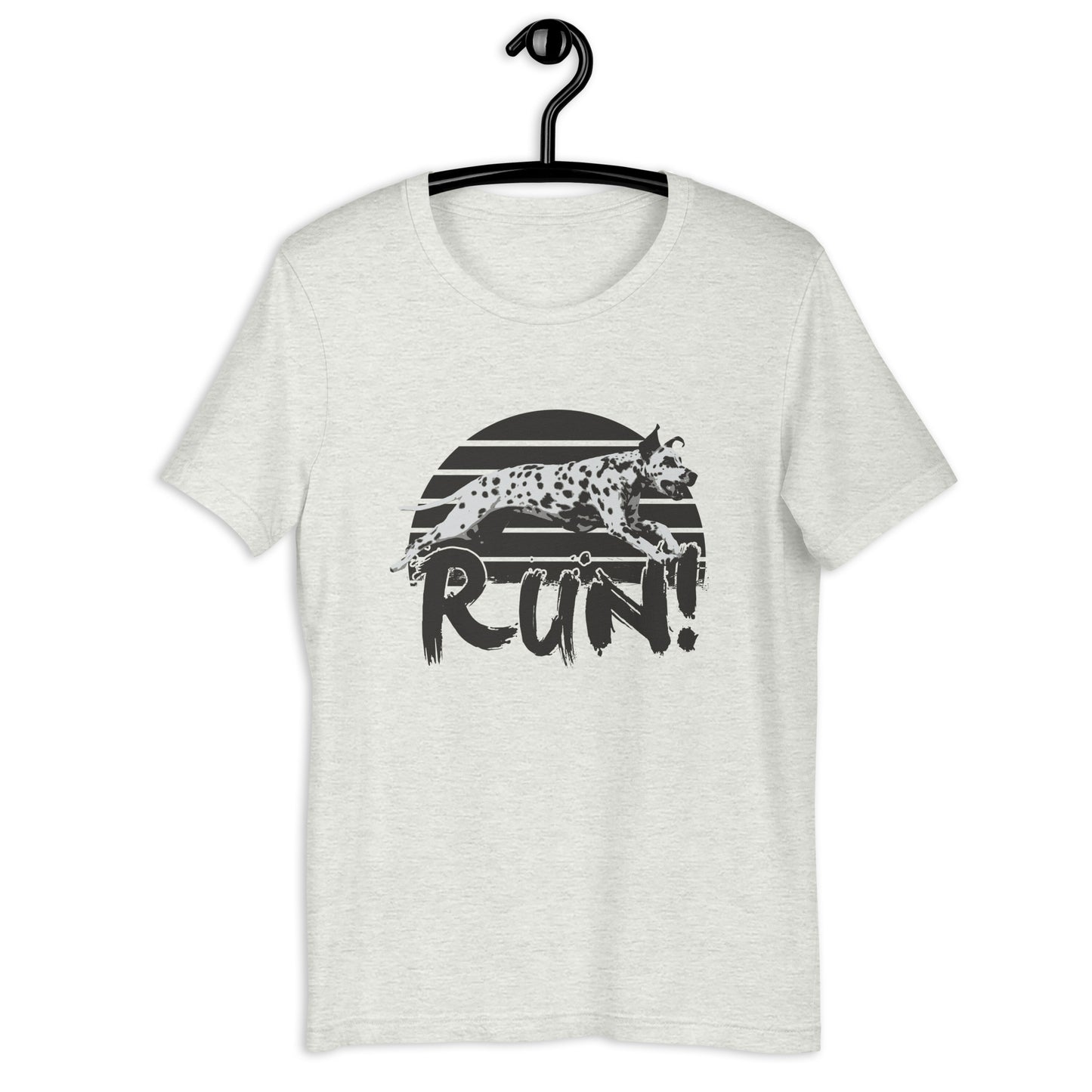 RUN! DALMATION 2 Unisex t-shirt