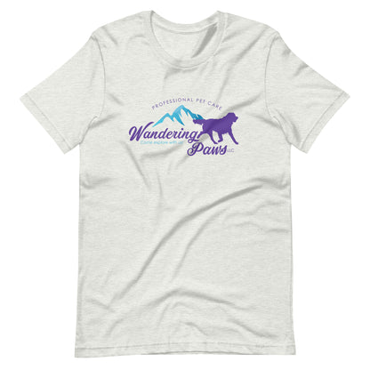 WANDERING PAWS - CUSTOM - Unisex t-shirt