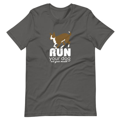 RUN YOUR DOG, MCNAB Unisex t-shirt