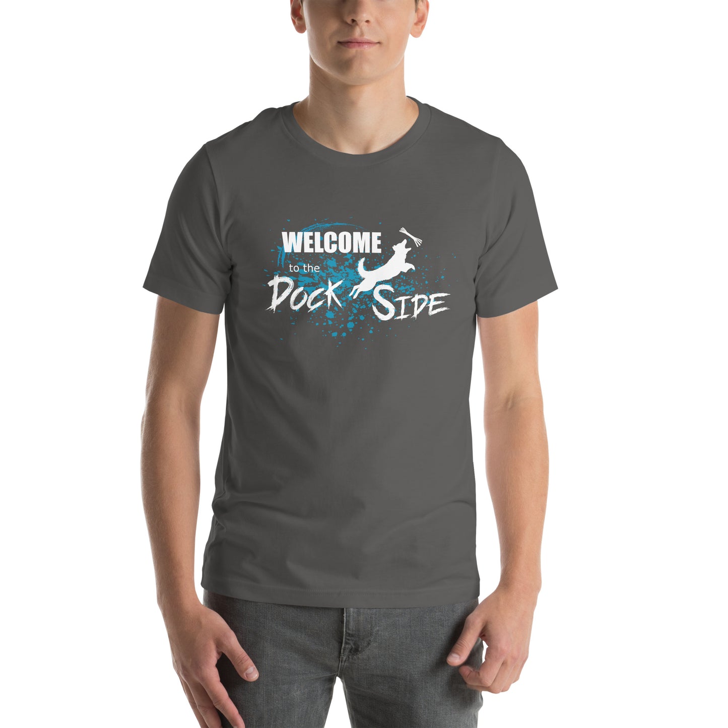 MUDI - welcome to dockside Unisex t-shirt