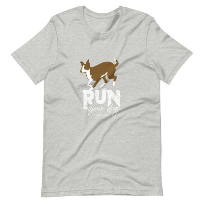 RUN YOUR DOG - McNab - Unisex t-shirt