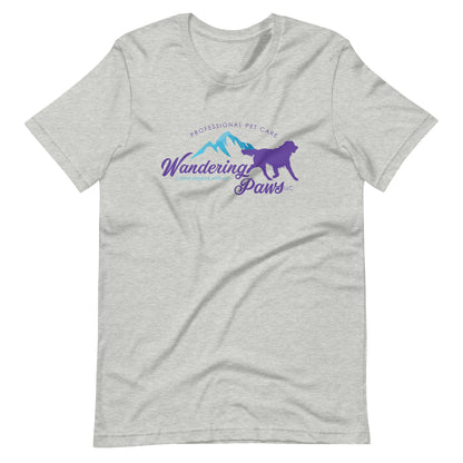 WANDERING PAWS - CUSTOM - Unisex t-shirt