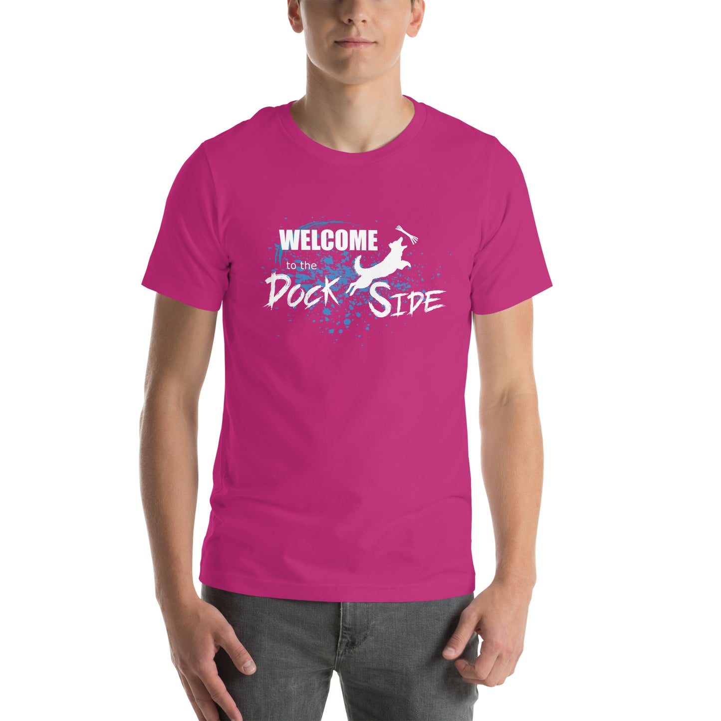 MUDI - welcome to dockside Unisex t-shirt