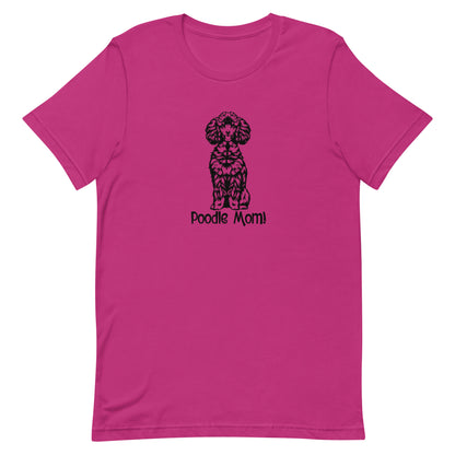 POODLE MOM - Unisex t-shirt