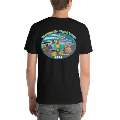 KREWE de ROAD DOGS! Unisex t-shirt