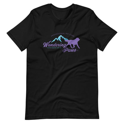 WANDERING PAWS - CUSTOM - Unisex t-shirt