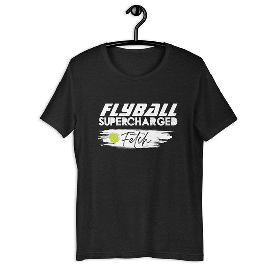 FLYBALL - Supercharged Fetch  - 2 Unisex t-shirt