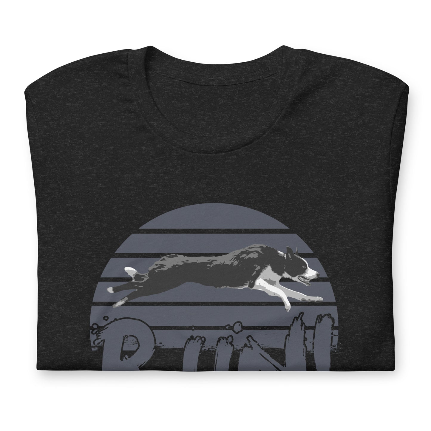 RUN - BORDER COLLIE - Unisex t-shirt