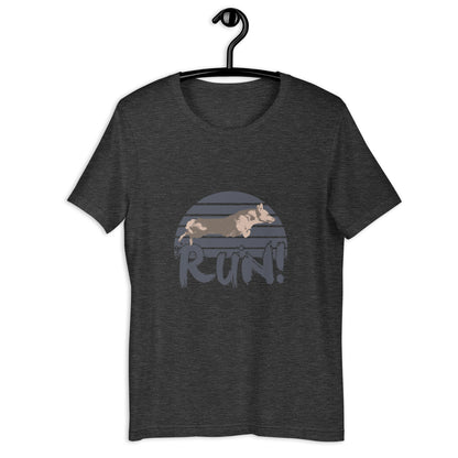 RUN! CORGI - Unisex t-shirt