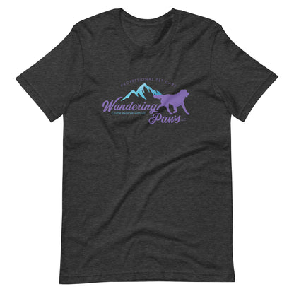 WANDERING PAWS - CUSTOM - Unisex t-shirt